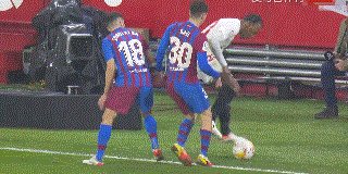 hth-【西甲】登贝莱助攻+中柱 巴萨1比1平10人塞维利亚